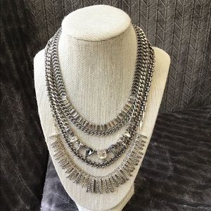 Stella & Dot Amelia Sparkle Statement Necklace